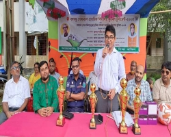 কোম্পানীগঞ্জে বঙ্গবন্ধু ও বঙ্গমাতা গোল্ডকাপ প্রতিযোগিতা উদ্বোধন